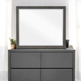 Clayten Espresso Finish Mirror