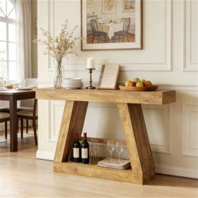 Console table, sofa table, entrance table with storage space, storage desk