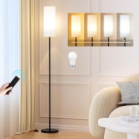 Floor Lamps for Living Room, 64" Modern Floor Lamp with Remote Control and Stepless Dimmable Colors Temperature Brightness