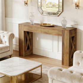 Console table, sofa table, foyer table, with storage space