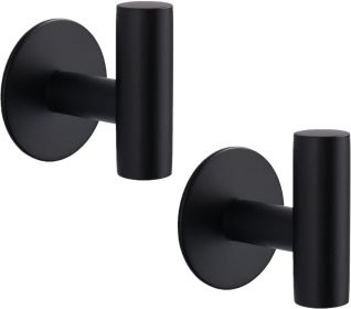 Adhesive Hooks Heavy Duty Wall Hooks Stainless Steel Waterproof Shower Hook, Adhesive Holder Coat Hook for Hanging