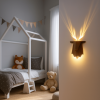Elk Wall Lamp, Creative Projection Lamp, Wall Lights for bedrooms, living rooms, hallways, children's room, christmas