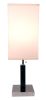 26"H BROWN SQUARE WOODEN TABLE LAMP (1PC/CTN) (0.92/5.55)