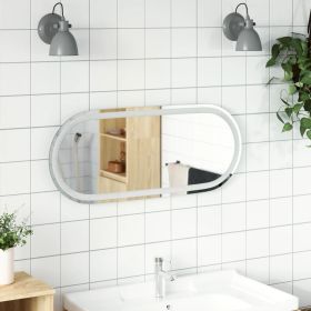 LED Bathroom Mirror 35.4"x15.7" Oval
