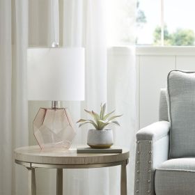 Geometric Glass Table Lamp