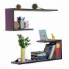 Trista - [Goddess Venus] Crutch-Shaped Leather Wall Shelf / Bookshelf / Floating Shelf (Set of 2)