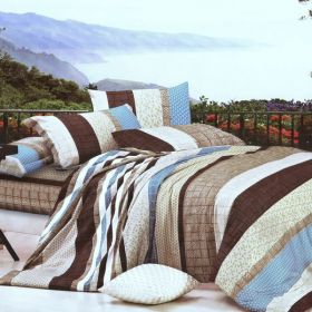 Blancho Bedding - [Wonderful Life] Luxury 7PC Bed In A Bag Combo 300GSM (King Size)