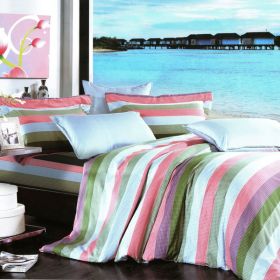 Blancho Bedding - [Shoreline] Luxury 7PC Bed In A Bag Combo 300GSM (King Size)