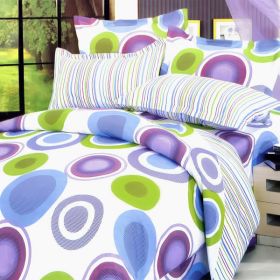 Blancho Bedding - [Fantastic Paradise] 100% Cotton 7PC Bed In A Bag (King Size)