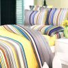 Blancho Bedding - [Golden Field] 100% Cotton 7PC Bed In A Bag (Queen Size)
