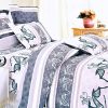 Blancho Bedding - [Purple Deer Totem] 100% Cotton 7PC Bed In A Bag (Queen Size)