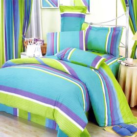 Blancho Bedding - [Rhythm of Life] Luxury 10PC MEGA Bed In A Bag Combo 300GSM (King Size)