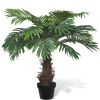 Artificial Plant Green Plastic Medium Decorative Inlays