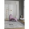 Manhattan Comfort MoMa Purple Wool Blend Accent Chair