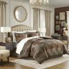 4 Piece Red Comforter Set Red Cal King