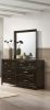 Merlot Square Mirror