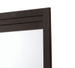 Panang Mahogany Finish Mirror