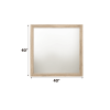 Miquell Natural Finish Mirror