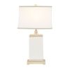 Rectangular Ceramic Table Lamp
