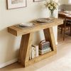 Console table, sofa table, entrance table with storage space, storage desk
