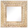 Mirror Natural mango wood Solid mango wood Medium
