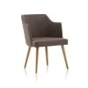 Manhattan Comfort Kee Woven Linen Dining Chair in Pebble