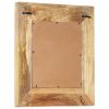 Mirror Natural mango wood Solid mango wood Medium