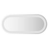 LED Bathroom Mirror 23.6"x9.8" Oval