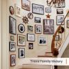 5 PACK 11x14 Matted to 8x10 Gallery Wall Picture Frame, White Photo Frames