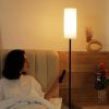 Floor Lamps for Living Room, 64" Modern Floor Lamp with Remote Control and Stepless Dimmable Colors Temperature Brightness