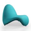 Manhattan Comfort MoMa Teal Wool Blend Accent Chair