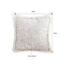 17.7in French Jacquard Woven Pillow Cover – Peony Floral Decorative Throw Pillow Case