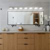 Modern Chrome LED Vanity Light, 7-Lights Wall Sconce for Bathroom and Mirror, Sleek Minimalist Design, Energy-Efficient, Easy to Install