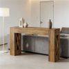 Console table, sofa table, foyer table, with storage space