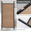 Solid wood ladder rectangular black full-length mirror Large Floor Mirror for Wall Door Bedroom Bathroom Living Room with Aluminium Frame