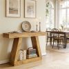 Console table, sofa table, entrance table with storage space, storage desk