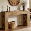 Console table, sofa table, foyer table, with storage space