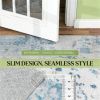 Area carpet, machine washable carpet, floor carpet, room carpet, suitable for living room, bedroom, dining room, blue