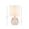 Geometric Glass Table Lamp