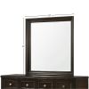 Merlot Square Mirror