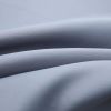 Blackout Curtains with Rings 2 pcs Gray 37"x84" Fabric