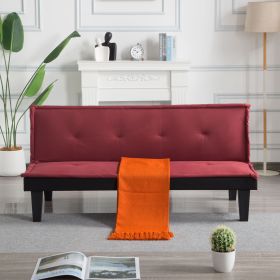 62.99' Futon Sofa bed (Color: DR)