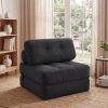 Folding Sofa Bed with Pillow and Back Support for Living Room