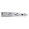 Modern Chrome LED Vanity Light, 4-Lights Wall Sconce for Bathroom and Mirror, Sleek Minimalist Design, Energy-Efficient, Easy to Install