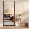 Full Length Mirror 70"x 31", Wall-Mounted Mirror, Faux Wooden Frame,vintage full length mirror,Stylish Big and Tall Body Mirror