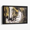 Banksy Winnie the Pooh Bear Trap Floating Framed Canvas