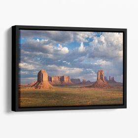 Lost World Floating Framed Canvas (Color: Black, size: 24" x 16" / 60cm x 40cm (approx))