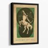 Sagittarius Celestial Light Art Floating Framed Canvas