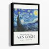 The Starry Night Titled Floating Framed Canvas