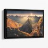 Mullach En Rathein Floating Framed Canvas